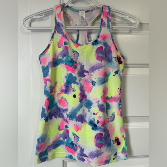 Ivivva Kids Tank Tops Bundle - Colorful Splash, Pink, and Blue - Picture 2 of 7